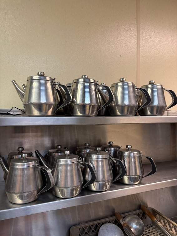 (16) Stainless Steel Tea Kettles