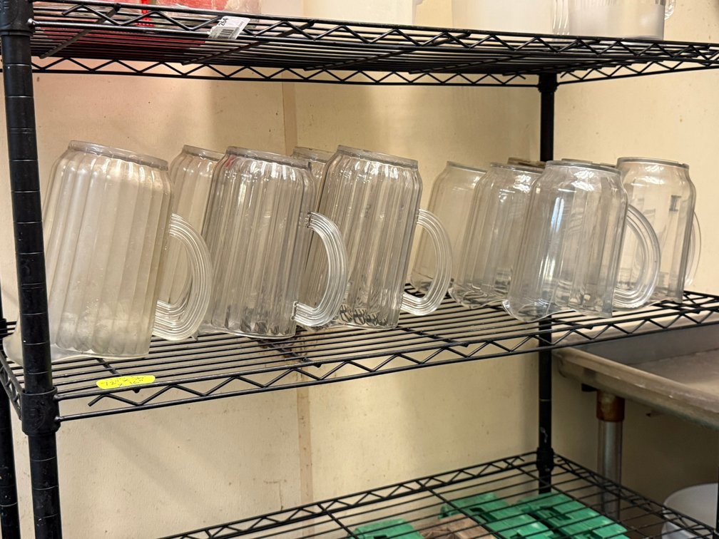 (12) Plastic Pitchers