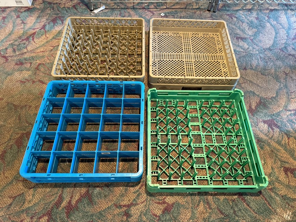 Lot of 4 Dishwasher Racks