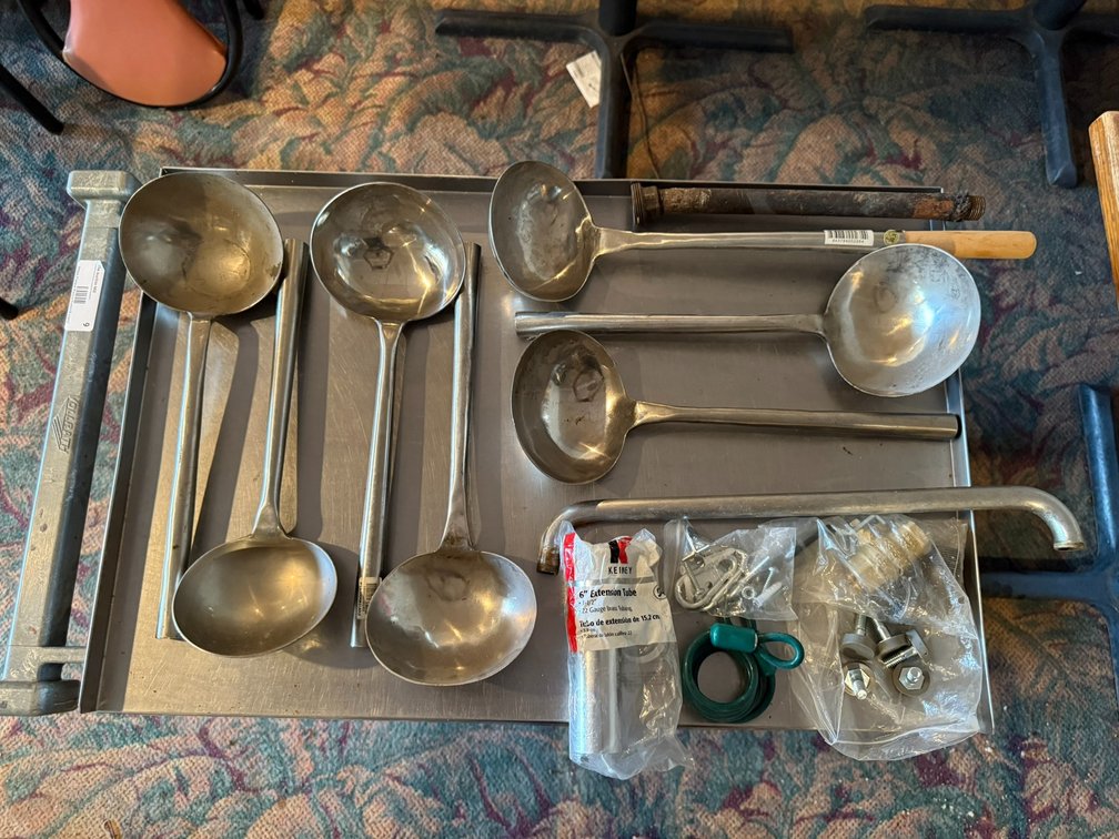(7) Stainless Steel Ladles & More