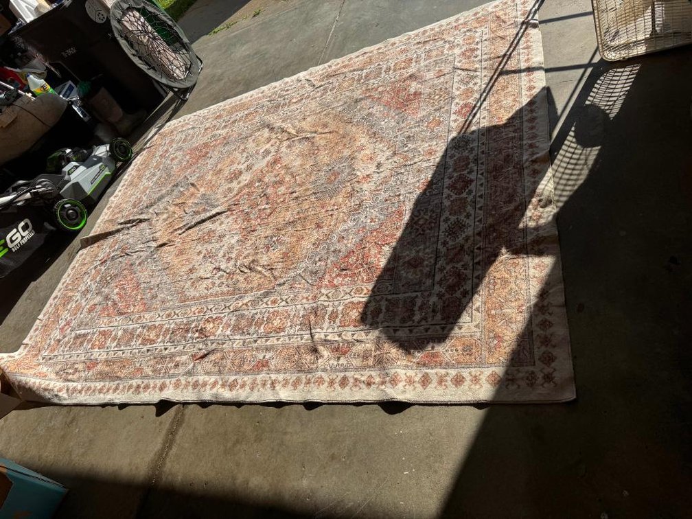 Area Rug, 94in x 116in