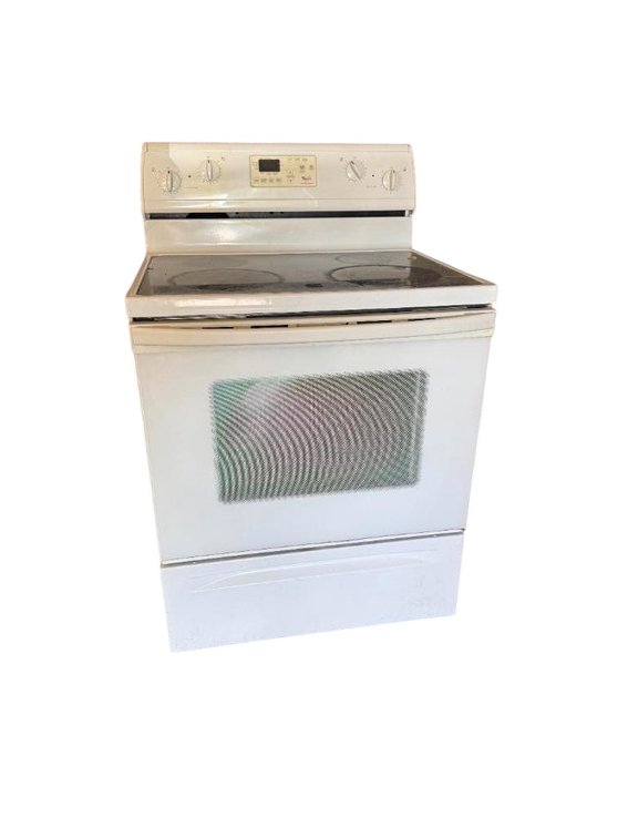 Whirlpool Smooth Top Electric Range Oven, Clean, Digital Controls
