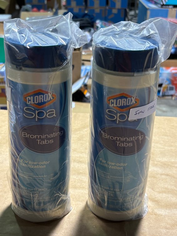 (2) Clorox Spa Brominating Tabs