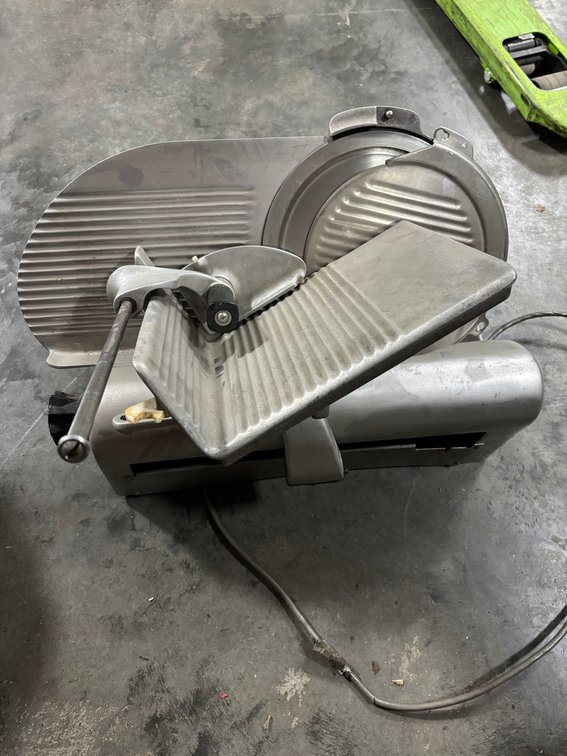 Hobart Commercial Meat Slicer, Spec.No. 8064, SN: 1504660, 115v, 1ph