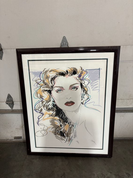 Framed Art "Kimberly" by Dennis Mukai 34" x 44"
