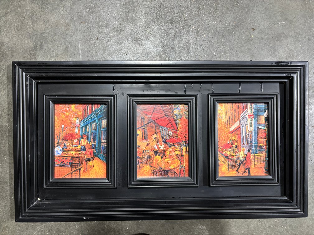 3-Panel Art Frame 14" x 26"