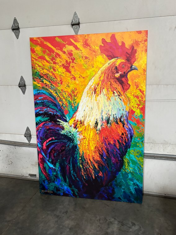 Canvas Art "Chili Pepper" by Marion Rose 40" x 60" 