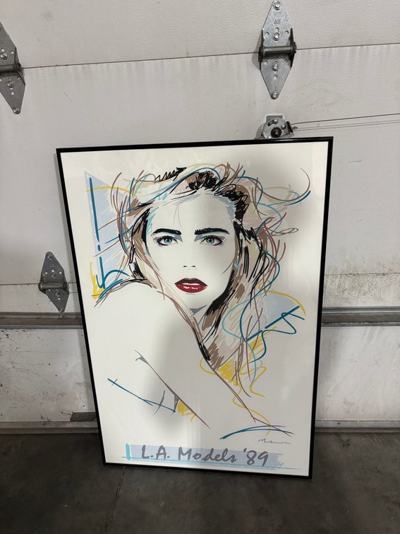 Framed Art "Jennifer" by Dennis Mukai 24" x 36"