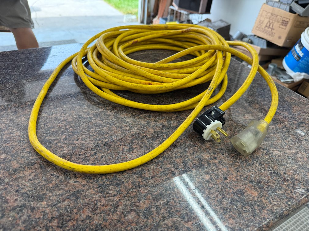 HD 50ft Electrical Power Cord