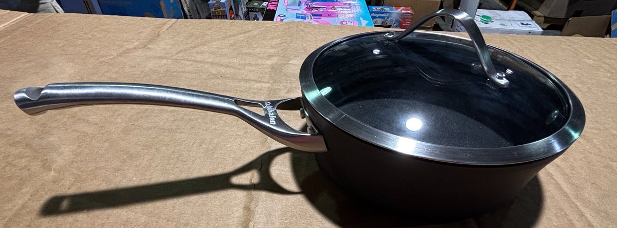 Calphalon Hand Anodized Non-Stick Fry Pan w Lid
