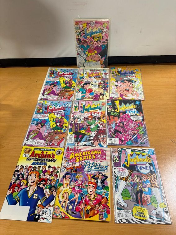 Ten Vintage Comic Books, Archie's Jughead's