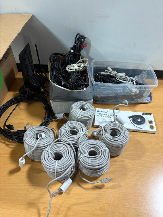 Security Cameras and Cables