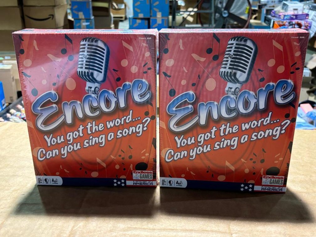 (2) Encore Karaoke Board Games