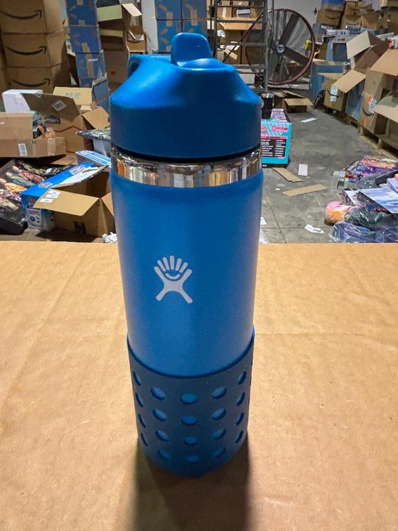 Hydro Flask 20 oz Kids Wide Mouth Straw Cap & Boot 