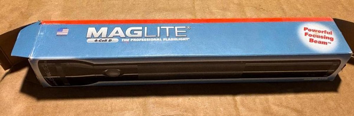 MagLite Flashlight 4-Cell D 