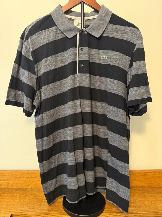 Lacoste 100% Cotton Polo Size 7 (USA Size XXL) 