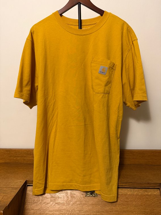 Carhartt Loose Fit K87-M Loose Fit Heavyweight Short Sleeve Pocket T-Shirt Size Large