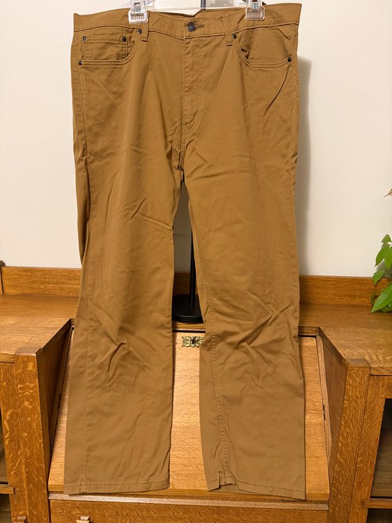 Levi's 505 Regular Size 40 x 30 Stretch 5-Pocket Levi's Ease Pants / Jeans