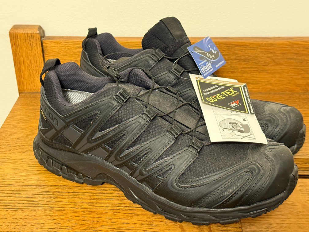 NEW, Salomon Quicklace Gor-Tex Size 10 XA Pro 3D GTX Forces Outdoor Ortholite Shoes, Unisex