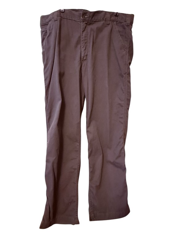 Carhartt Size 40 x 30 Relaxed Fit Rugged Flex Canvas Work Pant Model: BN2291-M