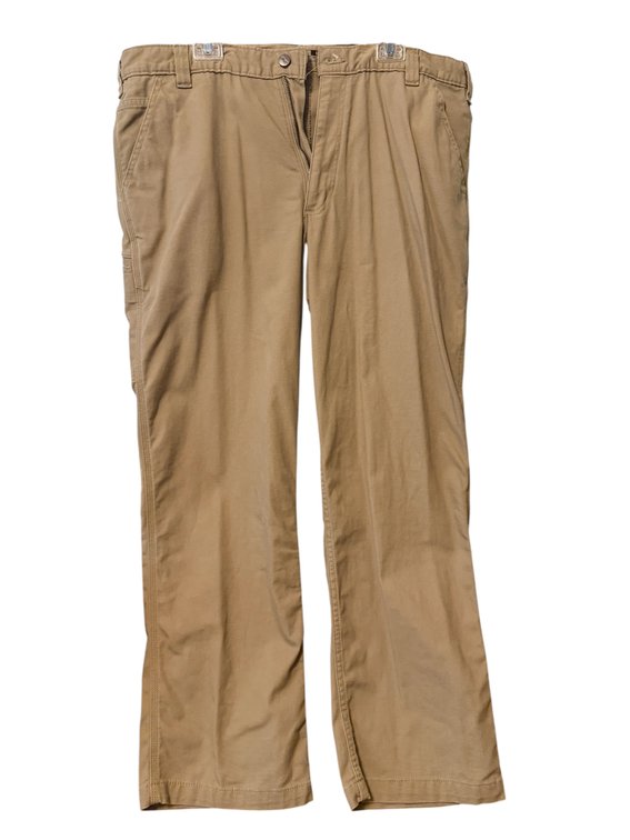 Carhartt Size 40 x 30 Relaxed Fit Rugged Flex Canvas Work Pant Model: BN2291-M
