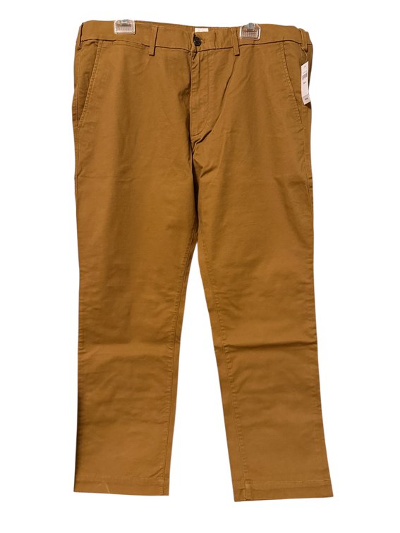 New w/ Tags, GAP Straight Fit Classic Khaki Chinos Size 38 x 30 Palomino Brown