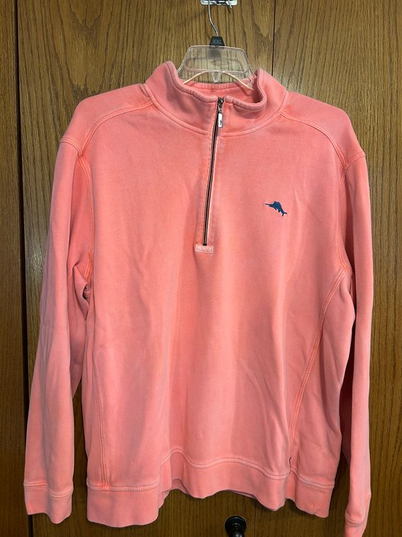 Tommy Bahama 1/4 Zip, Size XXL, 100% Cotton, Good Condition