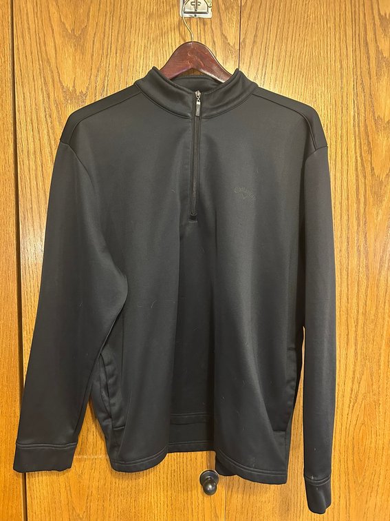 Callaway 1/4 Zip, Size XXL, 100% Polyester, Good Cond.