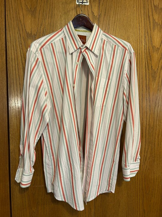 Tommy Bahama Long Sleeve, Size XXL, 100% Cotton, VG Cond.