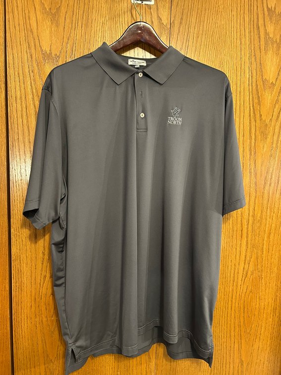 Peter Millar Polo, Summer Comfort, Troon North, Size 3XL, 92% Polyester, 8% Spandex, Good Cond.