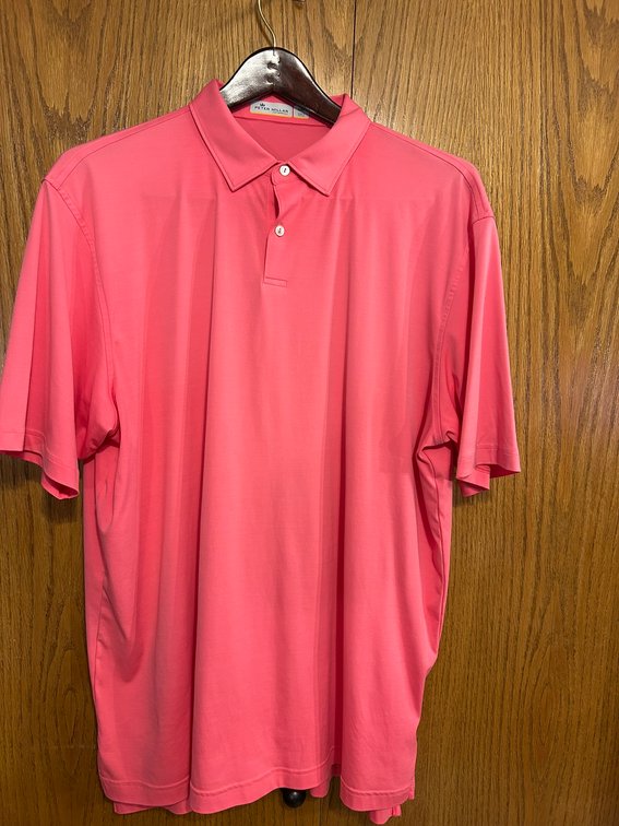 Peter Millar Polo, Featherweight, Size XXL, 100% Polyester, VG Cond.