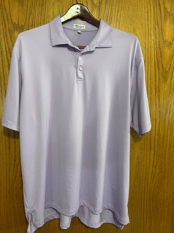 Peter Millar Polo, Summer Comfort, Size XXL, 92% Polyester, 8% Spandex, VG Cond.