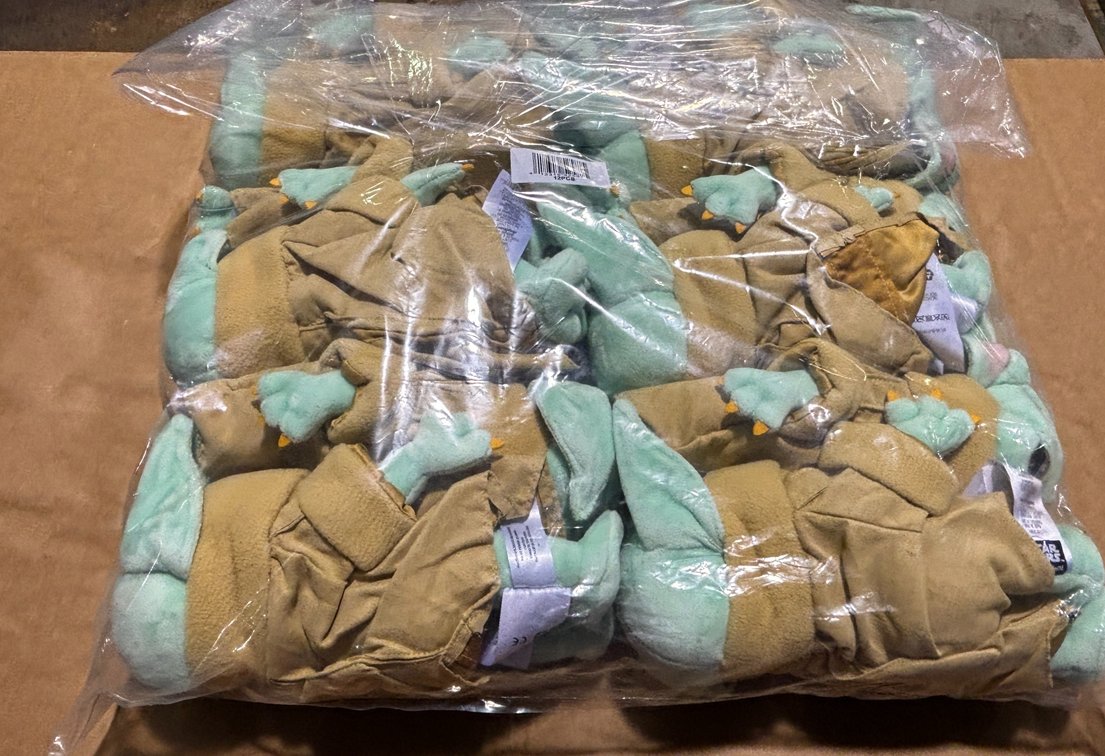 (6) Star Wars Mandalorian Baby Yoda Plush Toys