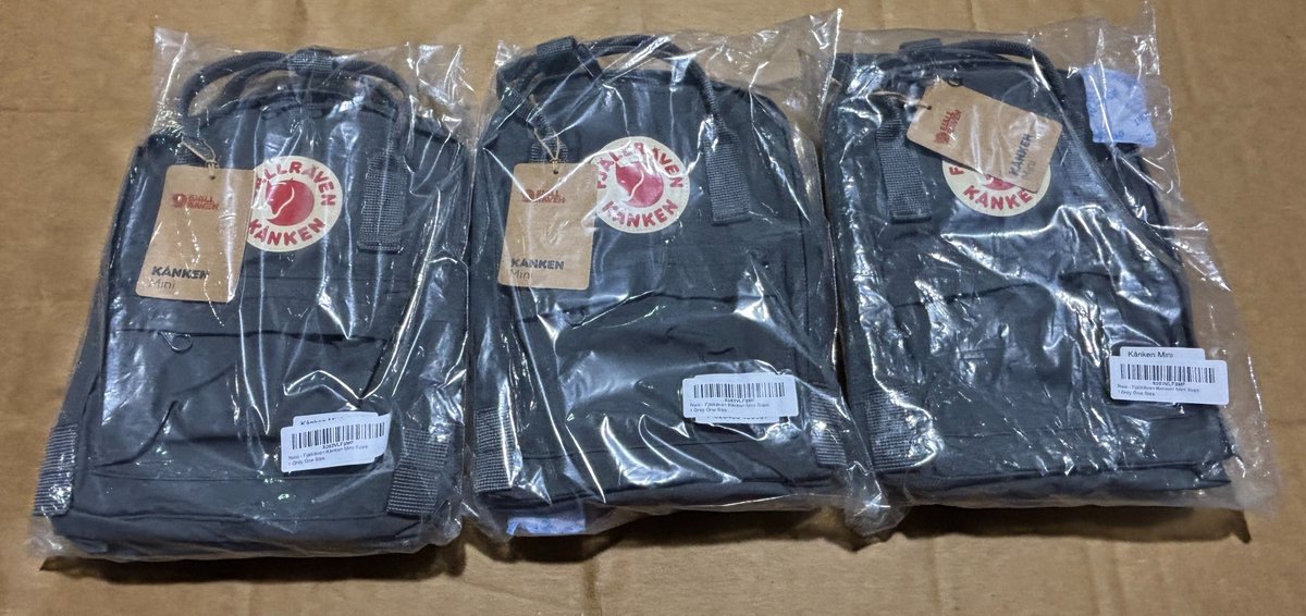 (3) Fjallraven Kanken Mini Grey