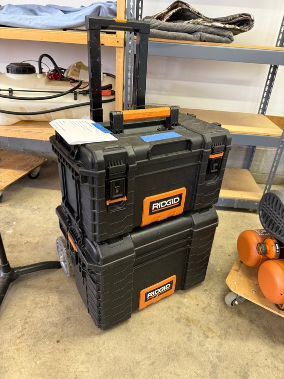 Ridgid Pro Gear Cart Toolbox, VG Condition