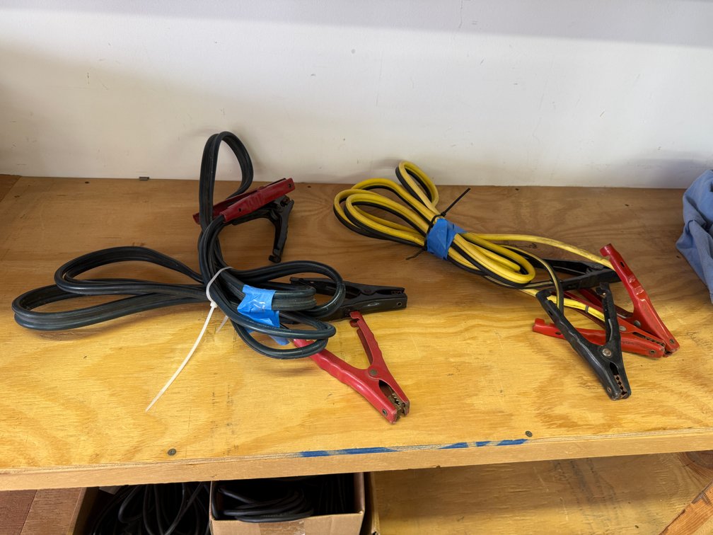 Two Sets of Jumper Cables