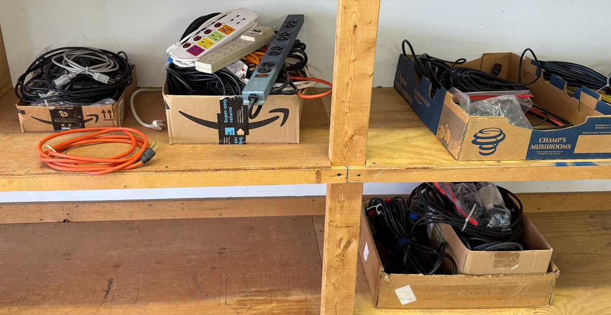 Group of Power Strips, Cables, Cords, See Images