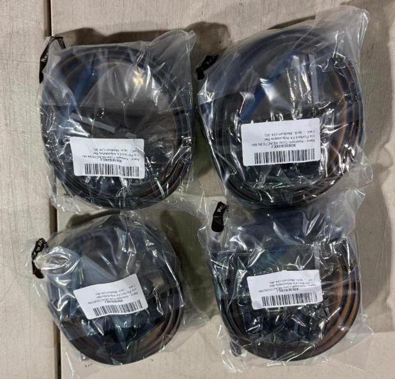 Lot of 4, Kenneth Cole REACTION Men's Perfect Fit Adjustable Belt, Medium, 34-36, High Bid x's 4