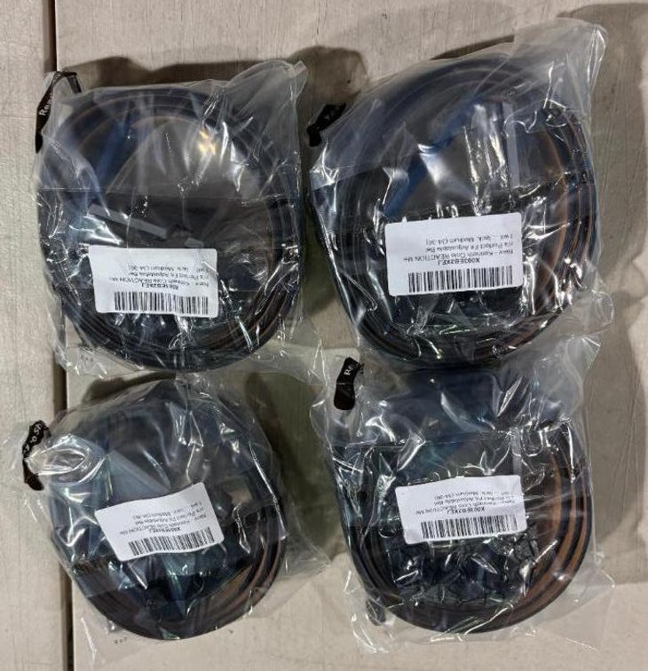 Lot of 4, Kenneth Cole REACTION Men's Perfect Fit Adjustable Belt, Medium, 34-36, High Bid x's 4