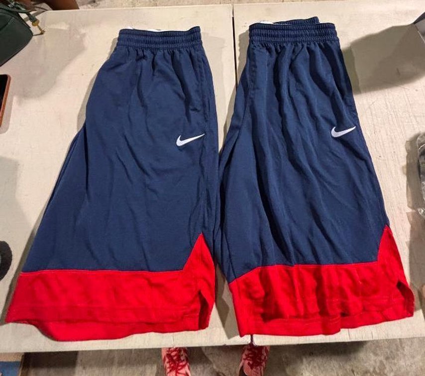 Lot of 2, NIKE Dri-Fit Size XXL / 2XL Athletic / Basketball Shorts, High Bid x's 2