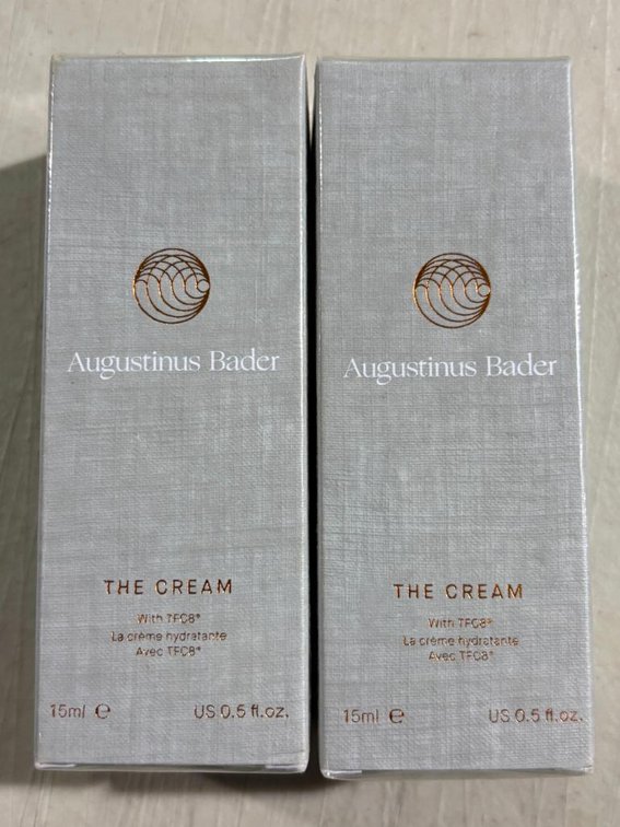 Lot of 2, Augustinus Bader, The Cream w/ TFC8, 15ml (US 0.5 oz) Hydrating Cream, High Bid x's 2