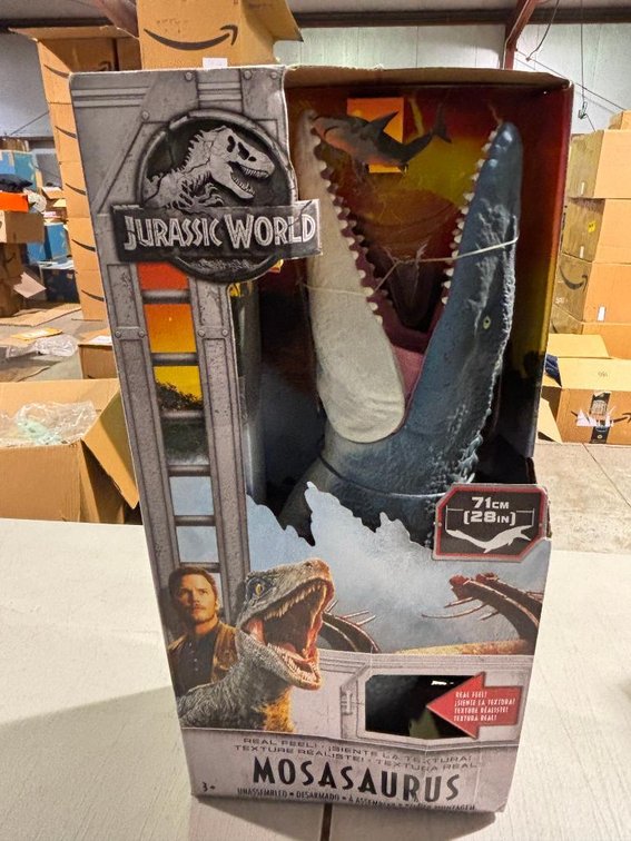 Jurassic World (28in) Mosasaurus Action Figure Toy