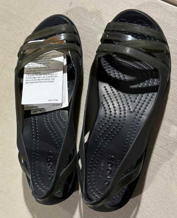 Crocs Iconic Comfort Women's Size 5, Isabella Huarache 2 Flat Shoes