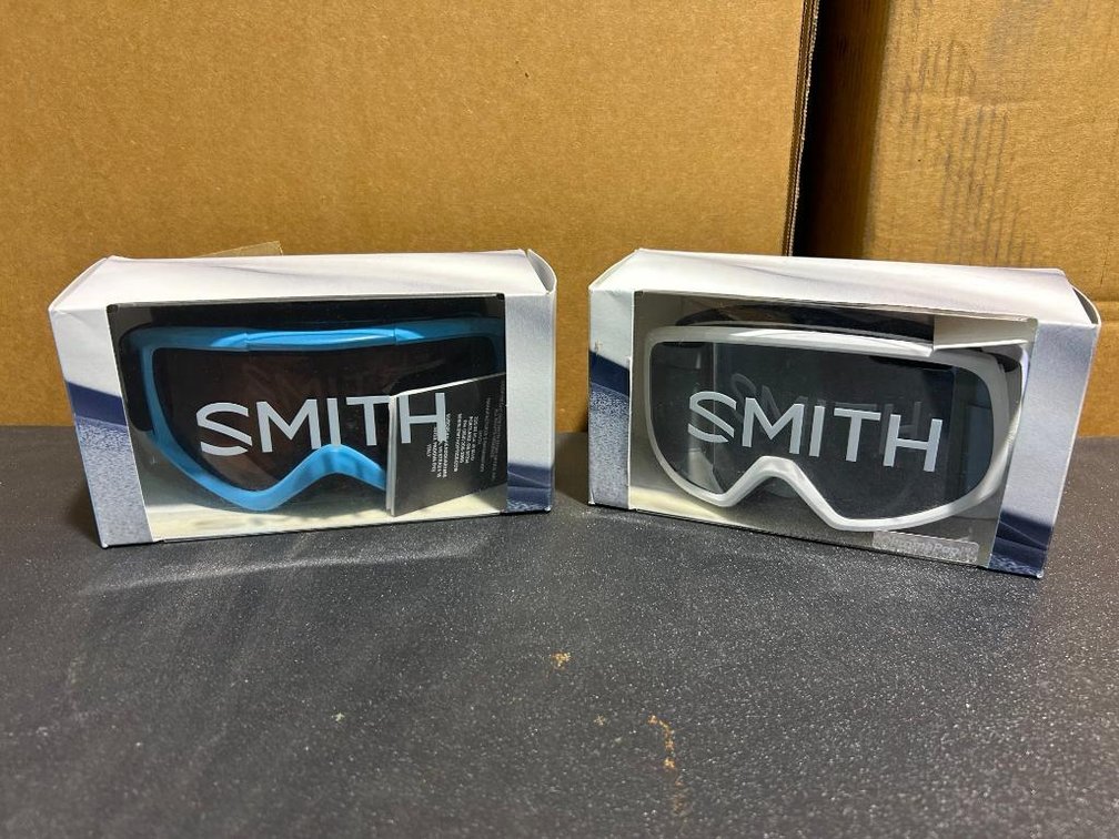 Lot of 2 Smith Snow Goggles