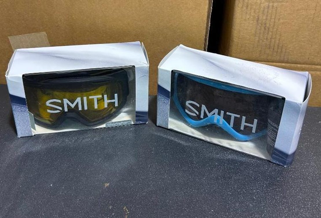 Lot of 2 Smith Snow Goggles