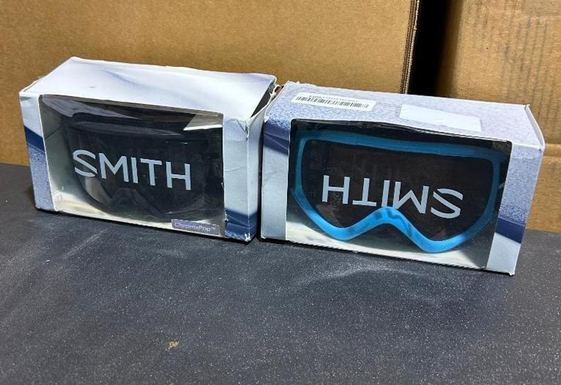 Lot of 2 Smith Snow Goggles