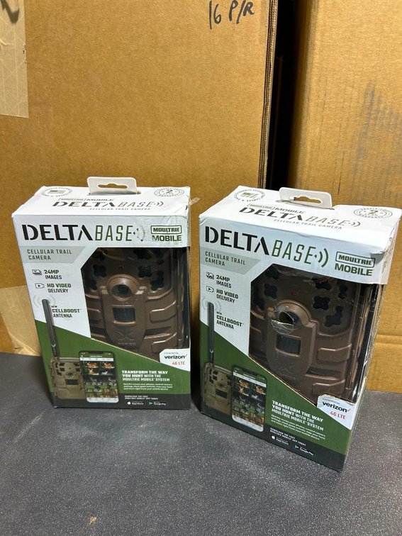 (2) Delta Base Cellular Trail Cameras 