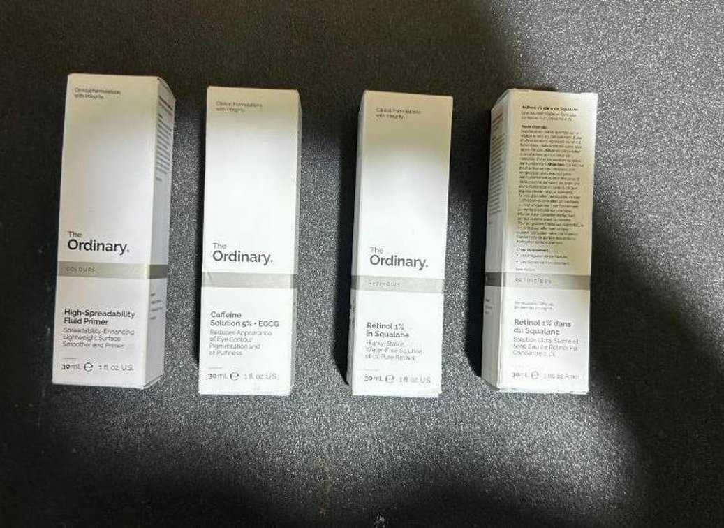 Lot of 4 The Ordinary Facial Serums