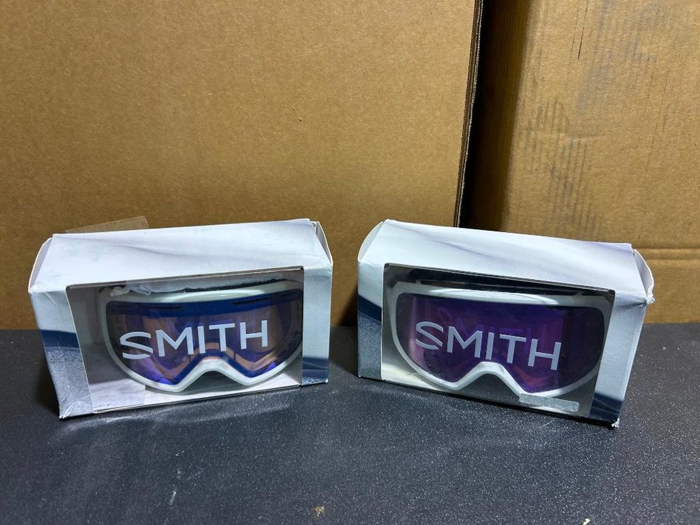 Lot of 2 Smith Snow Goggles