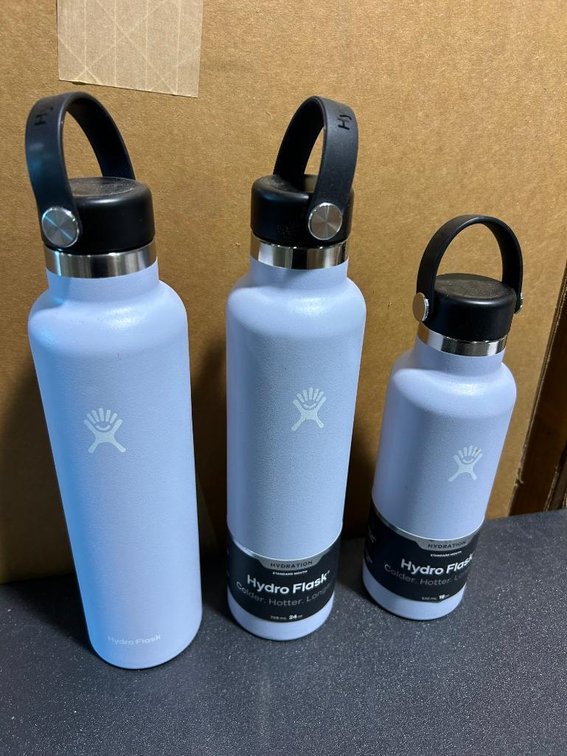 Lot of 3 Hydroflask Insulated Bottles